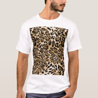 Pele-leopardo africana: Textura animal sem costura