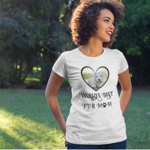 Camiseta Pele Mãe Foto De Cachorro