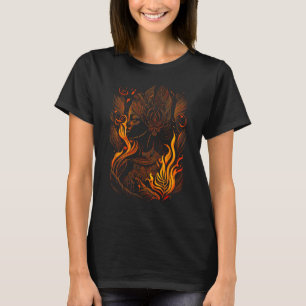 Camiseta Pele Mitologia Polinésia Deusa dos Vulcões Havaian