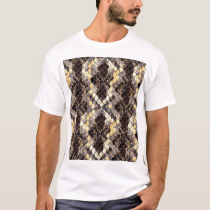 Camiseta Pele Selvagem Pele Aquosa Padrão Sem Olhos