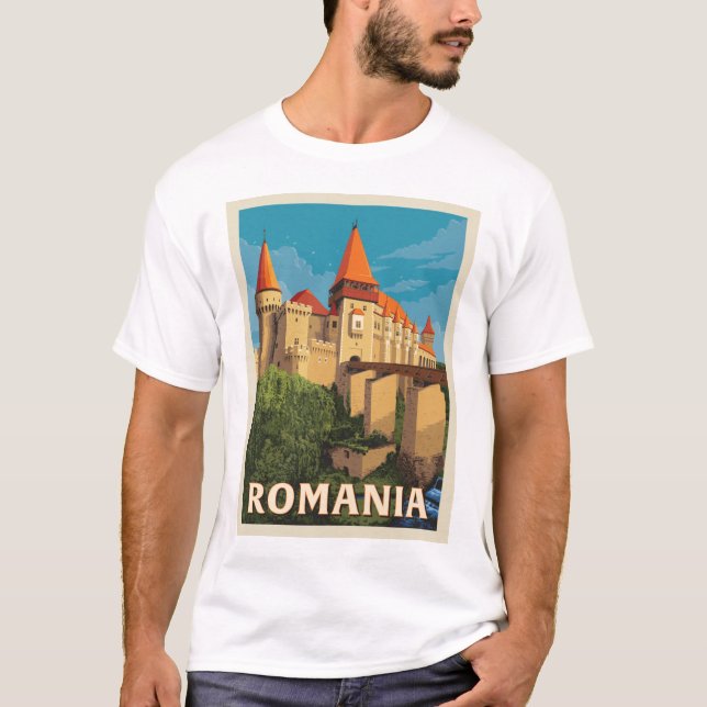 Camiseta Peles Castle Romênia (Frente)