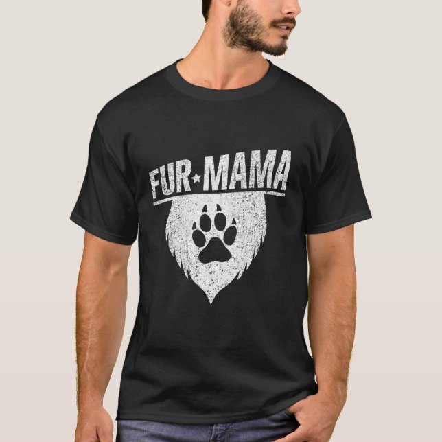 Camiseta Peles com pelo, mãezinha, gráfia, crescendo. (Frente)