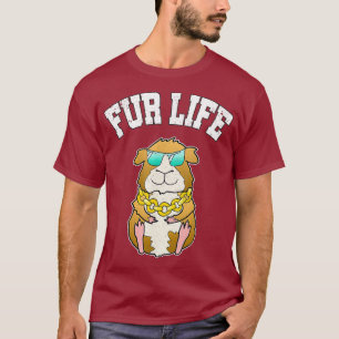 Camiseta Peles de Hamster-Guiné Proprietário Legal de Pet-L