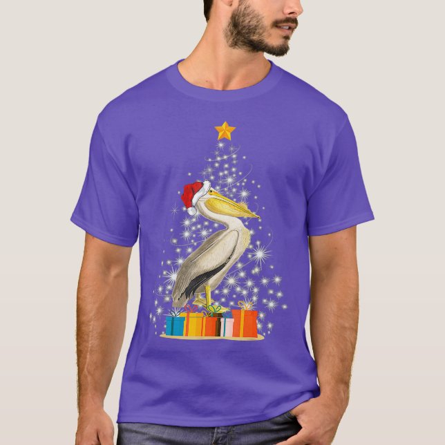 Camiseta Pelican Bird Lover Xmas Gift Pelican Christmas (Frente)