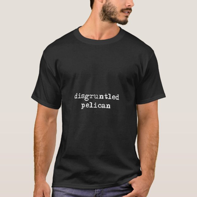 Camiseta Pelican descontente (Frente)