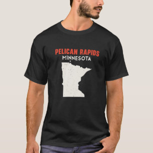 Camiseta Pelican Rapids Minnesota USA State America Viagem