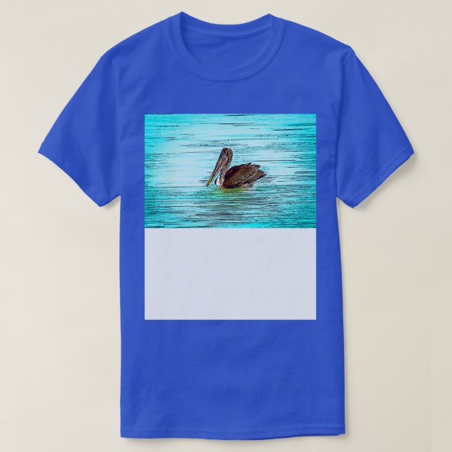 Camiseta pelicano (Frente do Design)
