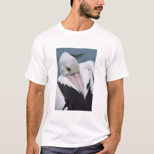 Camiseta Pelicano australiano close up