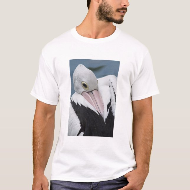 Camiseta Pelicano australiano close up (Frente)