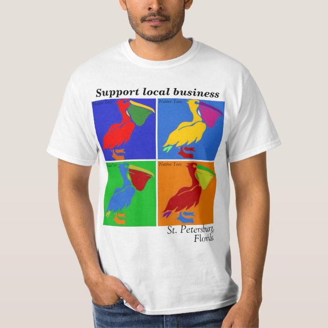 Camiseta Pelicano do nativo do St. Pete (Frente)
