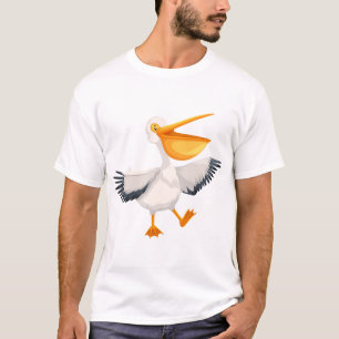 Camiseta Pelicano dos desenhos animados