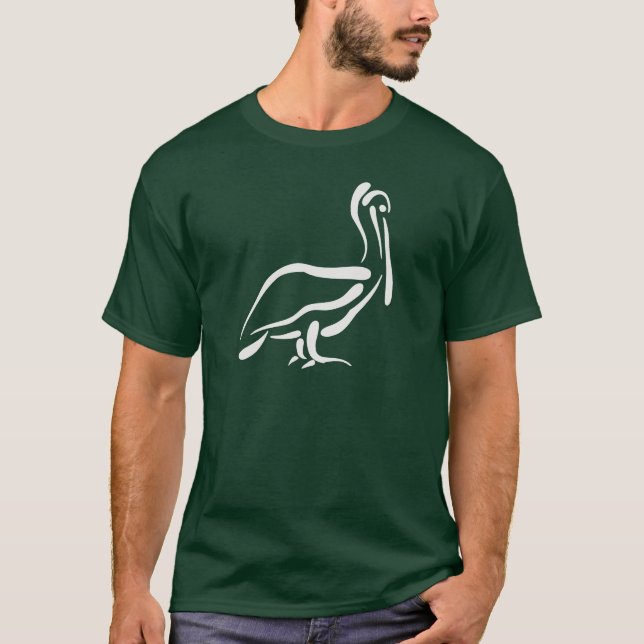 Camiseta Pelicano estilizado (Frente)