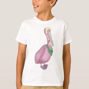 Camiseta Pelicano-marrom de Carnaval