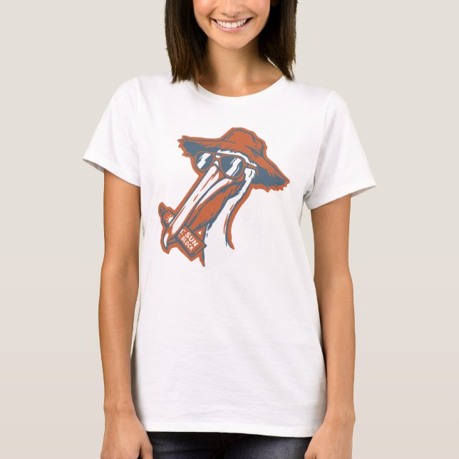 Camiseta Pelicano protegido do sol (Frente)