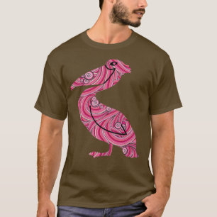 Camiseta Pelicano rosa