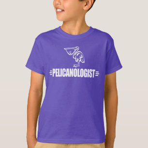 Camiseta Pelicanólogo Engraçado Pelicano