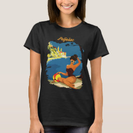 Camiseta Peljesac Croácia Praia Sol Azul Viagem