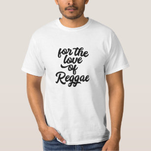 Camiseta Pelo Amor De Reggae Reggae T-Shirt