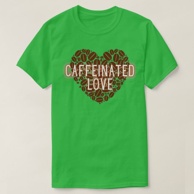 Camiseta Pelo Amor Do Café (Frente do Design)