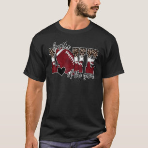Camiseta Pelo Amor Do Jogo Futebol Diversão Vintage Foo