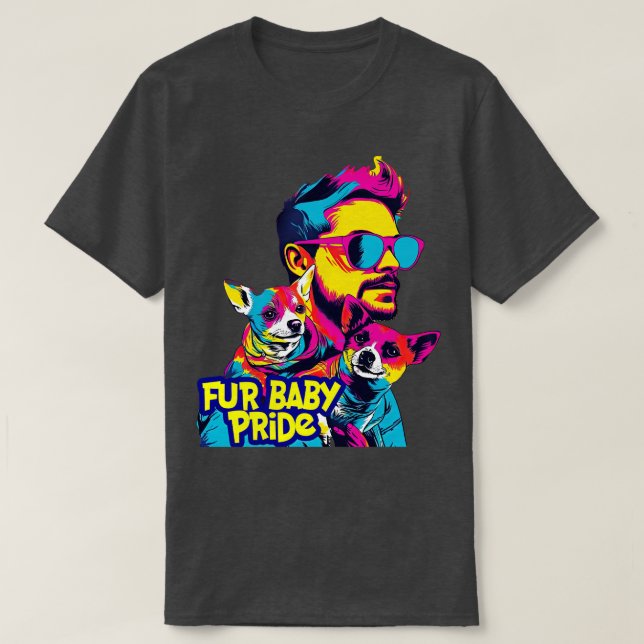 Camiseta Pelo bebê Pride (Frente do Design)