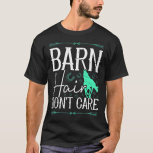 Camiseta Pelo de Celeiro Não Liga Fazendeiro de Cavalos Cav
