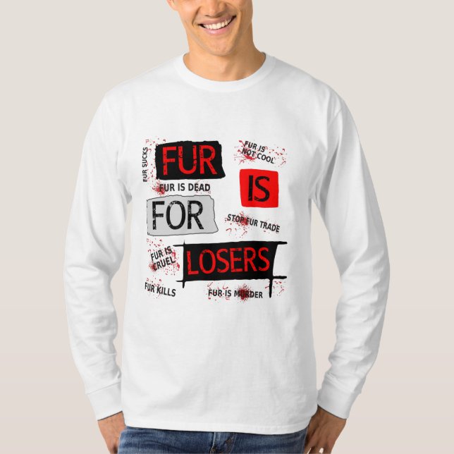 Camiseta Pelo é para perdedores (Frente)