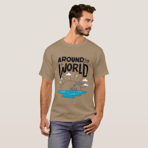 Camiseta Pelo Mundo VIAGEM