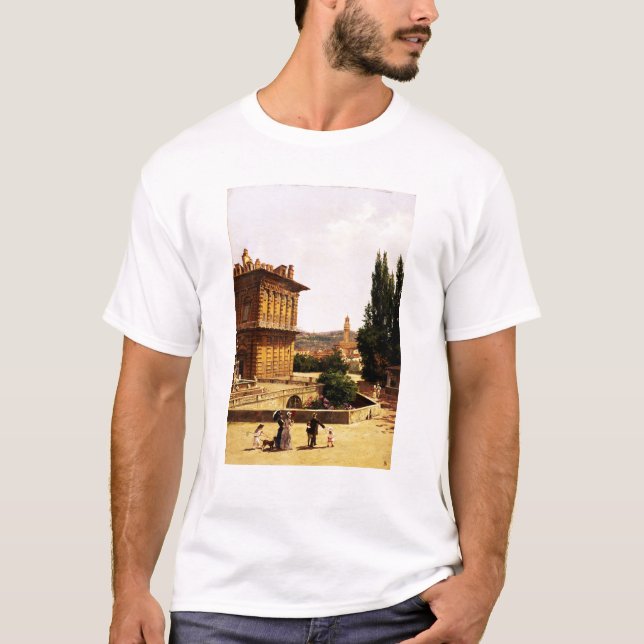 Camiseta Pelo palácio de Pitti, Florença (Frente)