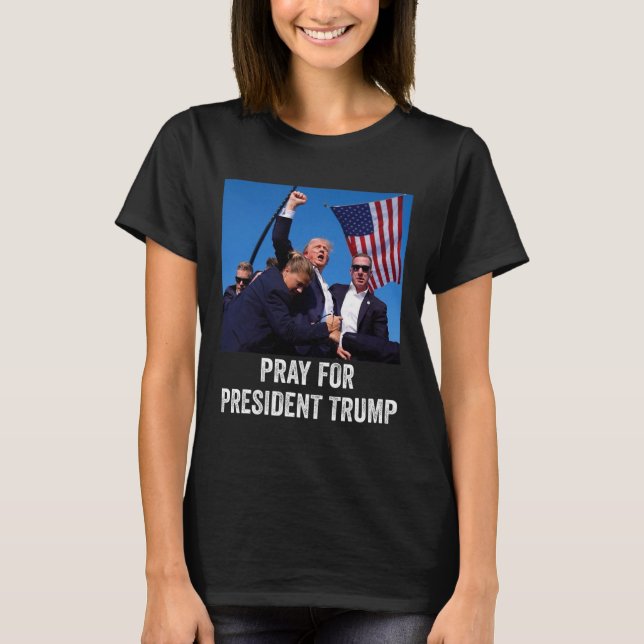 Camiseta Pelo Presidente Trump4 (Frente)