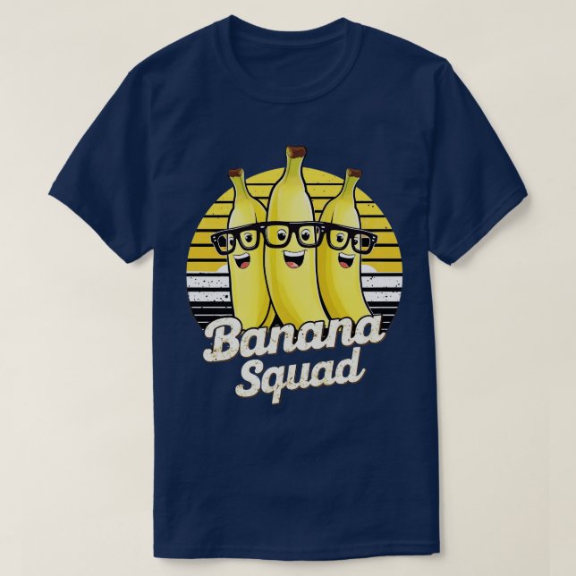 Camiseta pelotão de banana (Frente do Design)