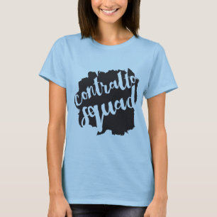 Camiseta pelotão do contralto