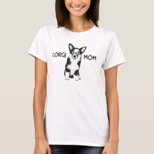 Camiseta Pembroke feliz do Corgi de Galês - mamã do CORGI