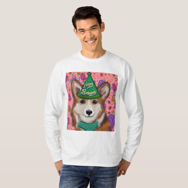 CAMISETA PEMBROKE WELSH CORGI (Frente Completa)