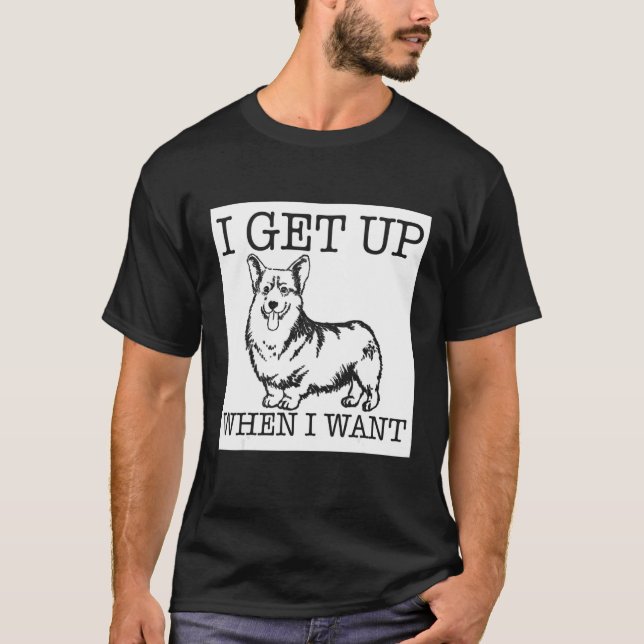 Camiseta Pembroke Welsh Corgi cachorro 1 (Frente)