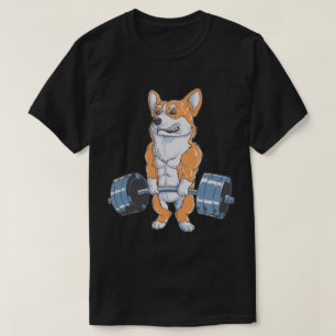 Camiseta Pembroke Welsh Corgi Dog Fazendo Corgi Engraçado 
