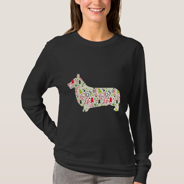 Camiseta Pembroke Welsh Corgi Dog Wrapper Paper (Frente)