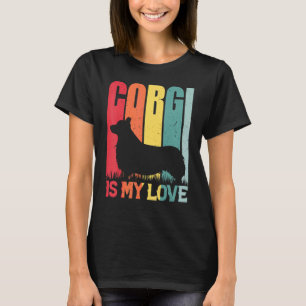 Camiseta Pembroke Welsh Corgi É Meu Cachorro Do Amor Para C