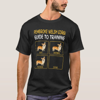 Camiseta Pembroke Welsh Corgi Guide (Guia Para Formação De