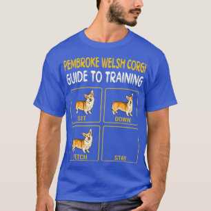 Camiseta Pembroke Welsh Corgi Guide to Training Dog