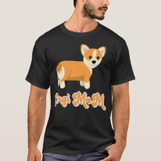 Camiseta Pembroke Welsh Corgi Mom Funny Dog Mama Corgi Love