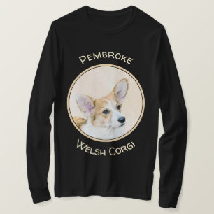 Camiseta Pembroke Welsh Corgi - Pintura Original para Cacho