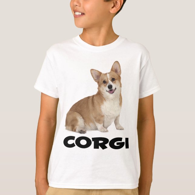 Camiseta Pembroke Welsh Corgi Puppy Dog Boys (Frente)