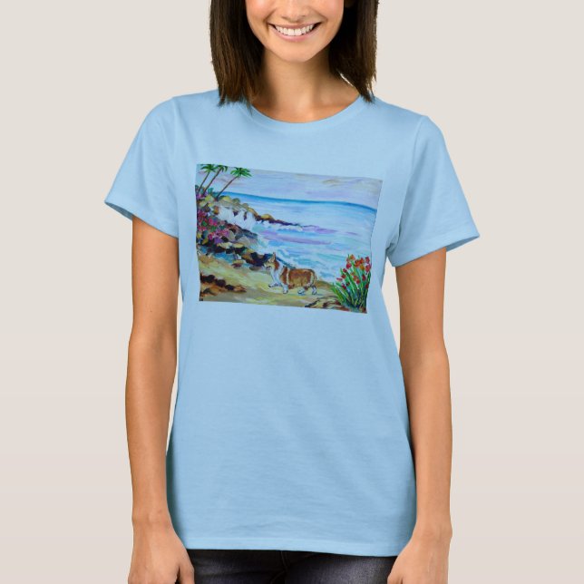 Camiseta Pembroke Welsh Corgi T Shirt (Frente)