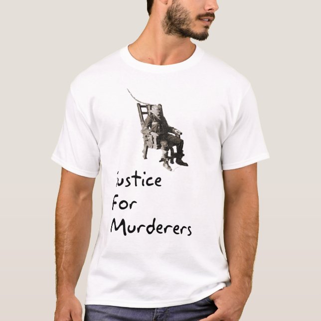 Camiseta pena da Pro-morte (Frente)