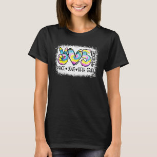 Camiseta Pena de Estudante do 5º ano do Peace Love