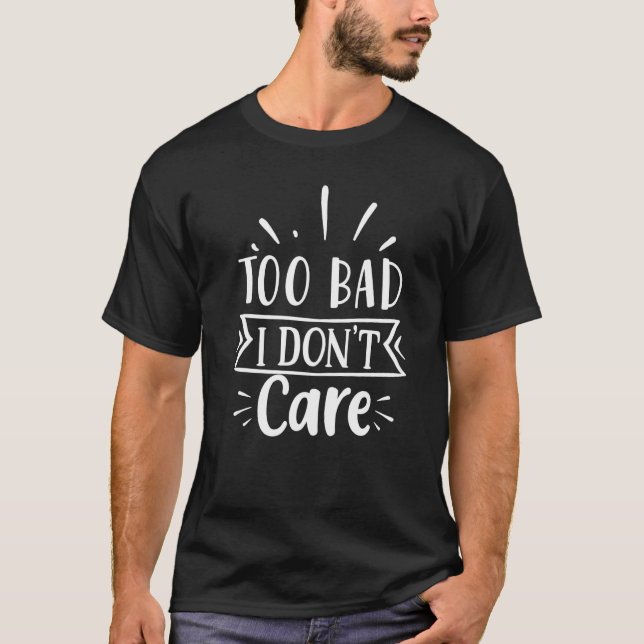 Camiseta Pena que não me importo (Frente)