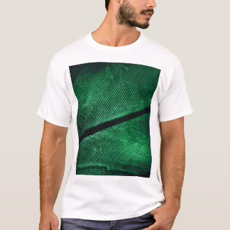 Camiseta Pena Verde, Linda Textura Padrão.
