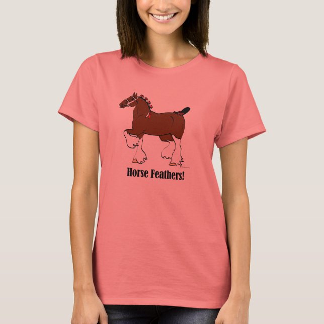 Camiseta Penas de Cavalo! (Frente)