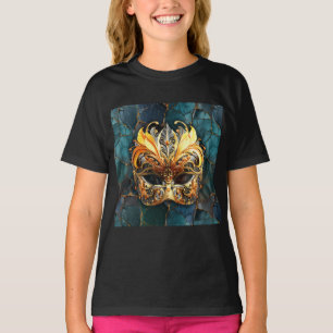 Camiseta Penas de Laranja de Máscara de ouro